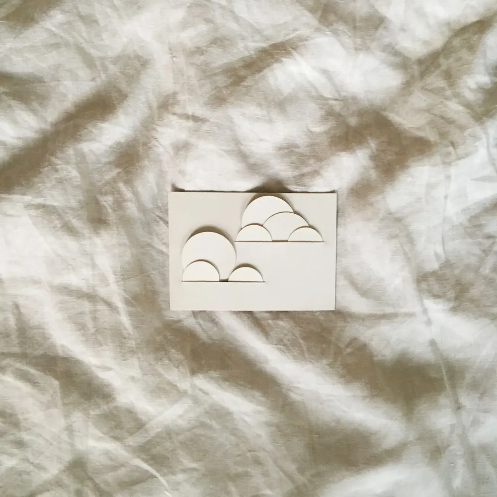 Gifts - NUAGE OISO® Object Card - White - OISO