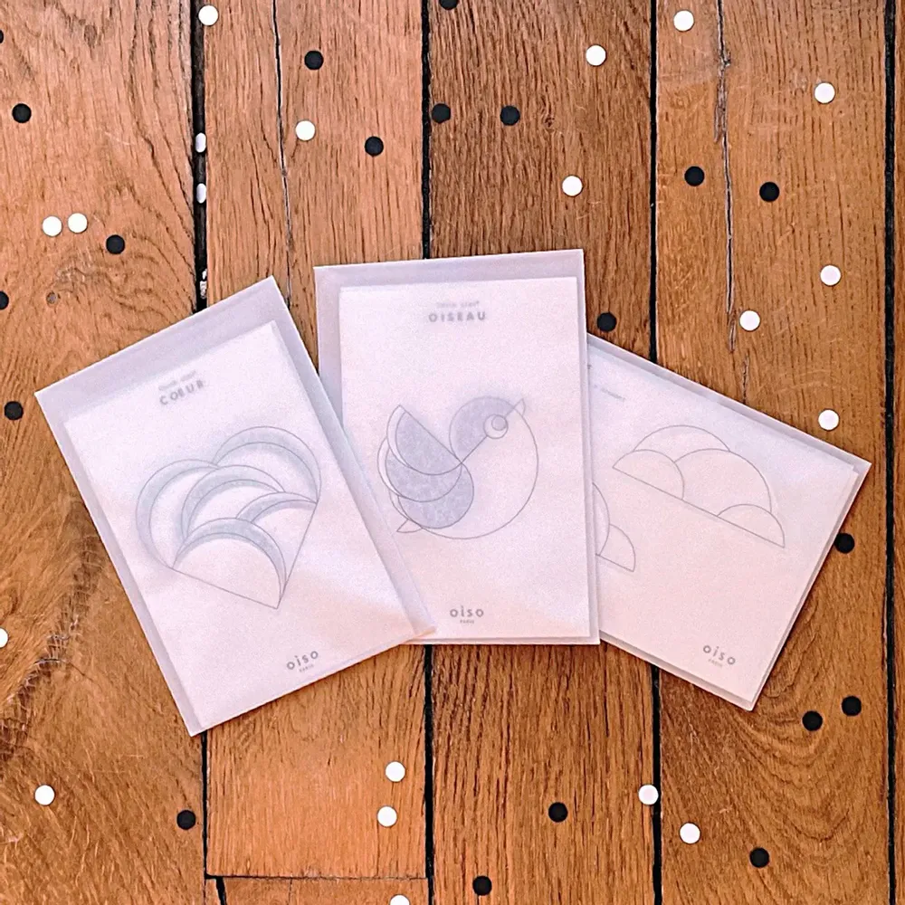 Gifts - NUAGE OISO® Object Card - White - OISO