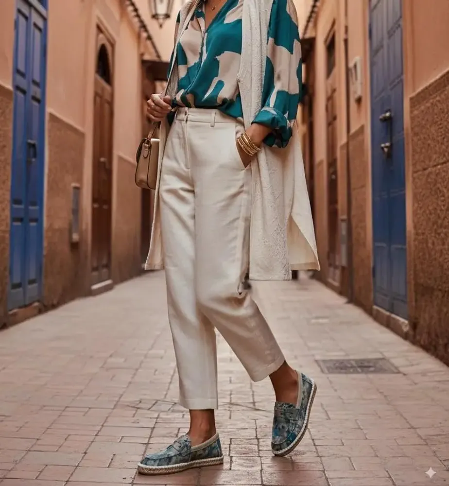 Shoes - Eco-friendly loafers – Hand-dyed Organic Fabric & Artisanal Sole - ATELIER COSTÀ