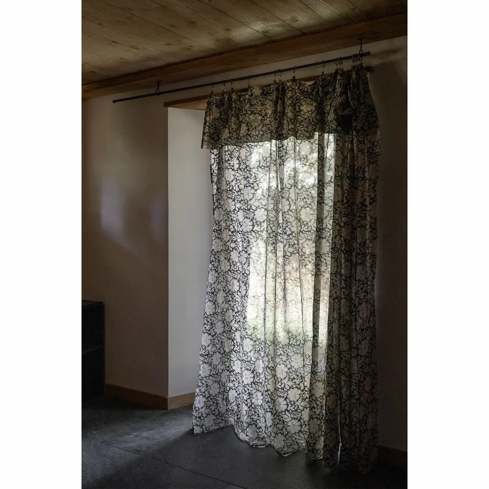 Curtains and window coverings - Souffle panel curtain - LE MONDE SAUVAGE BEATRICE LAVAL