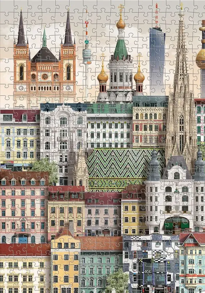 Children's games - Vienna jigsaw puzzle (1000 pieces) - MARTIN SCHWARTZ