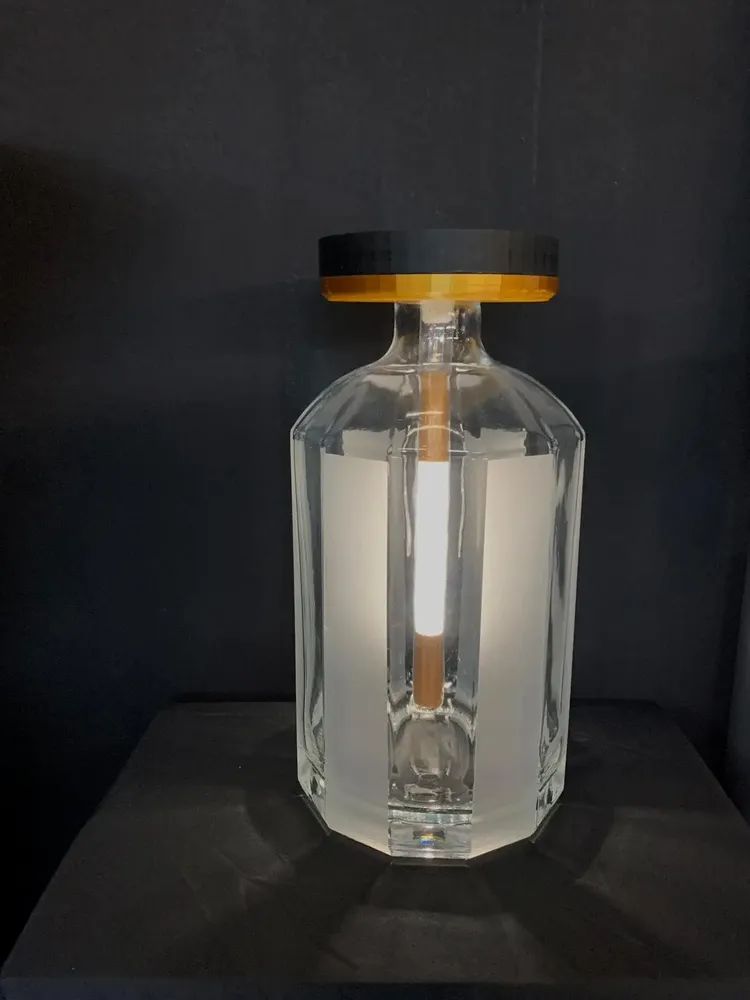 Table lamps - SOLENTRA Lampe &Carafe d’ambiance modèle ANTOINE 2.5L - SOLENTRA BY ISOLA