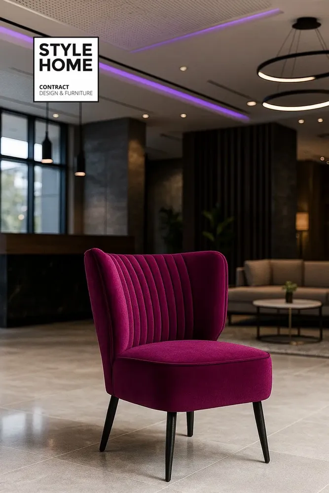 Chairs for hospitalities & contracts - ALBERT armchair - STYLE HOME CONTRACT
