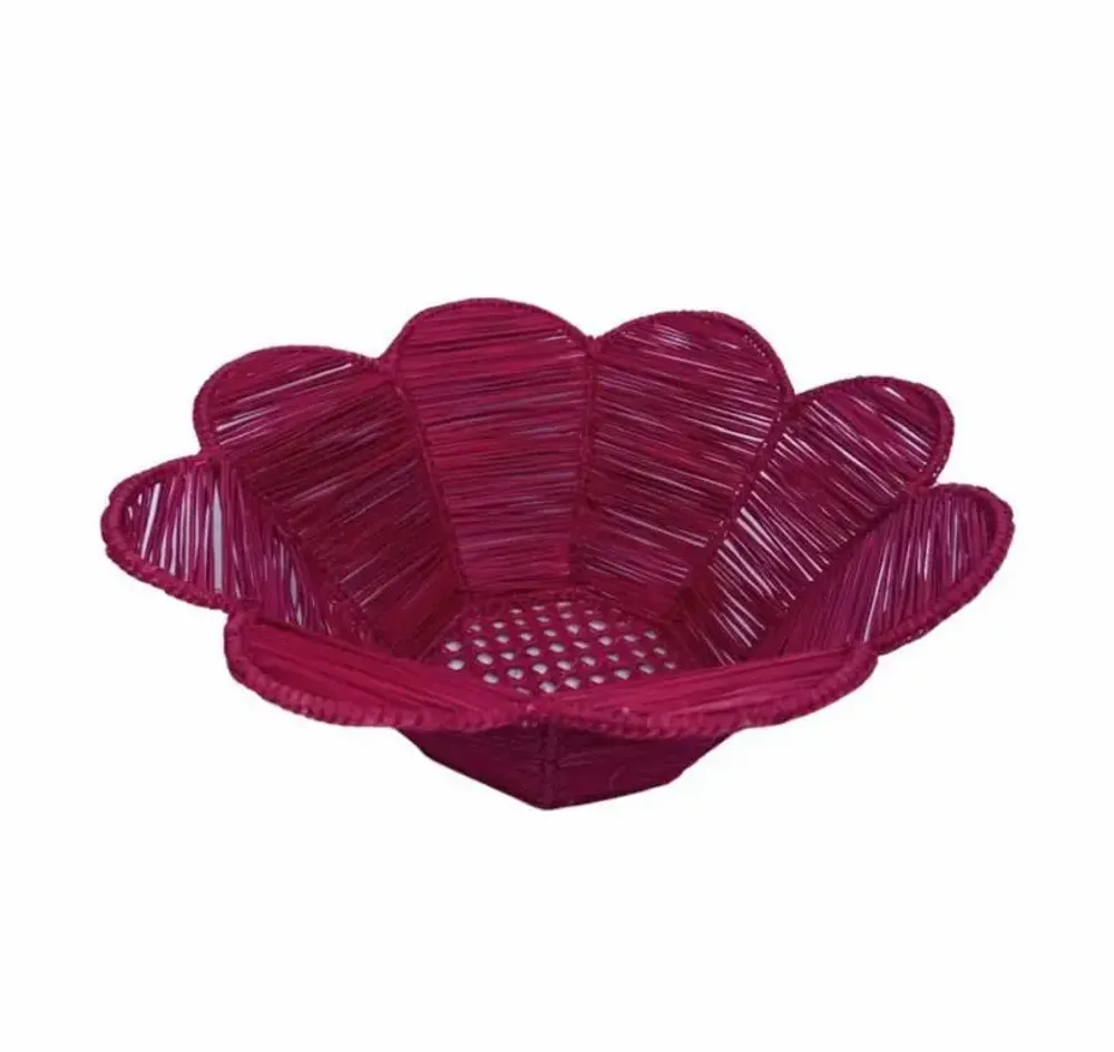 Platter and bowls - Christmas Flower Bread Basket - CORO CORA