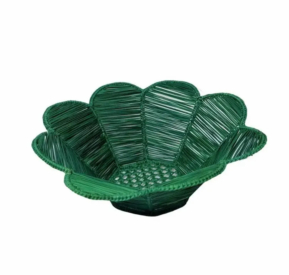 Platter and bowls - Christmas Flower Bread Basket - CORO CORA