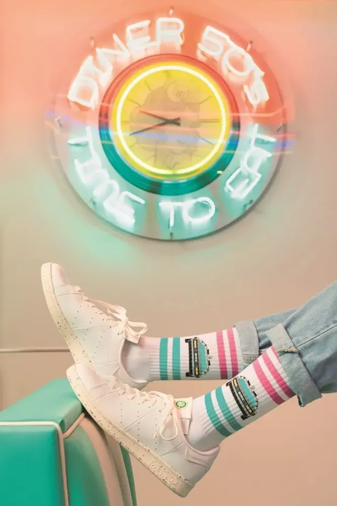 Socks - Athletic Delorean - JIMMY LION