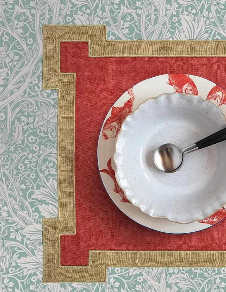 Placemats - LUGANO LINEN PLACEMAT - LA CUCA