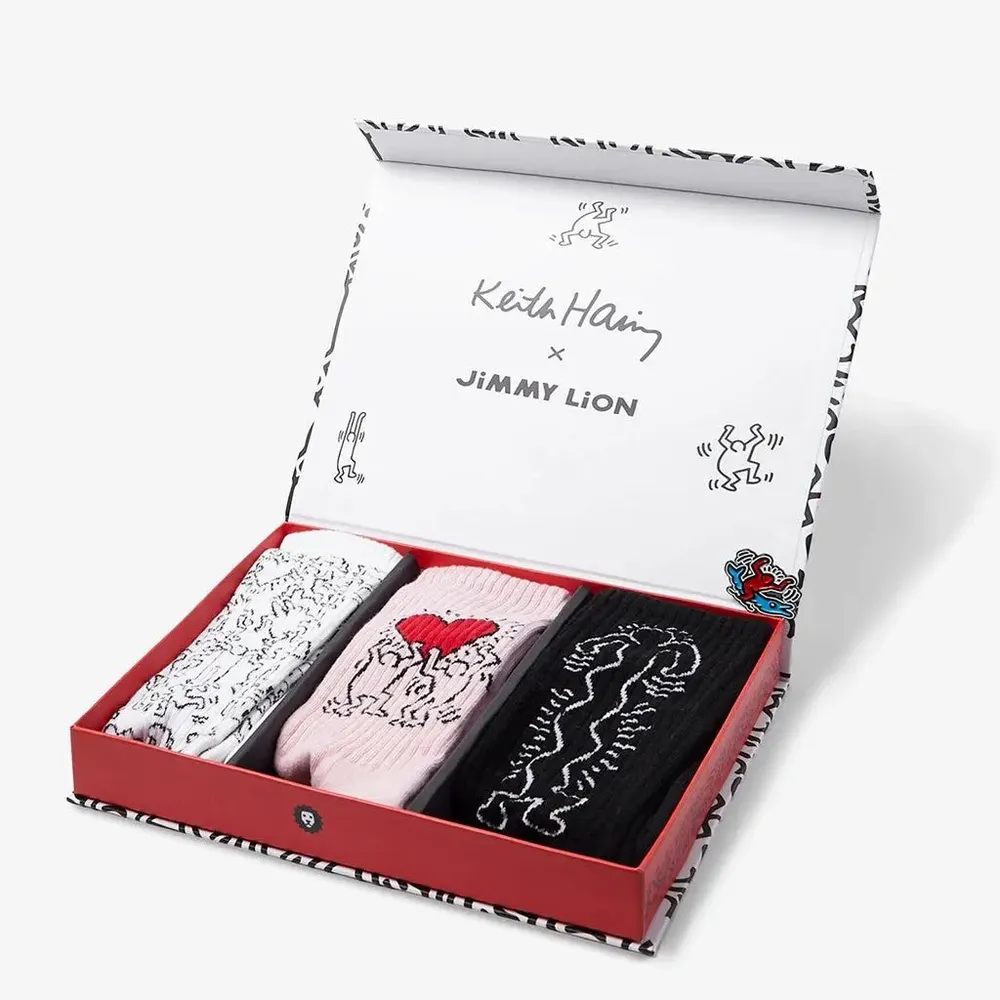 Socks - Athletic Keith Haring Pack - JIMMY LION