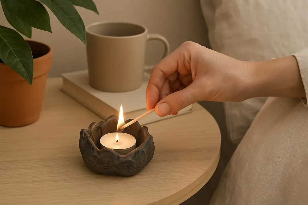 Candlesticks and candle holders - Ember Nest - 3 GRACE BOUGIE
