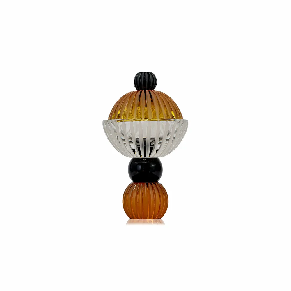 Bowls - Ambrosiá Handmade Crystal Decorative Bowl - ARCAICO