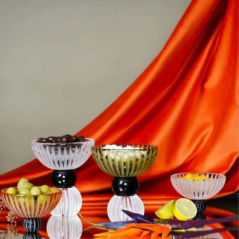 Crystal ware - Ambrosiá Handmade Crystal Decorative Bowl - ARCAICO