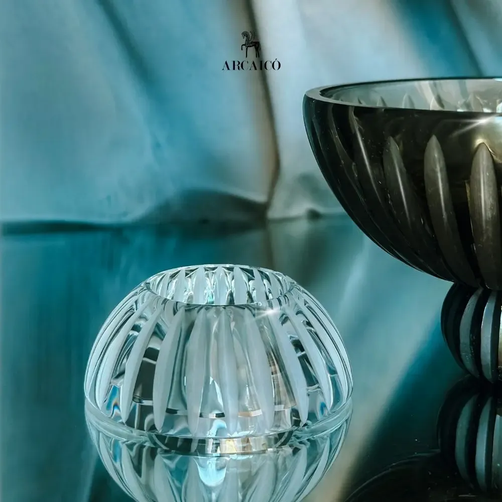 Crystal ware - Ambrosiá Handmade Crystal Decorative Bowl - ARCAICO