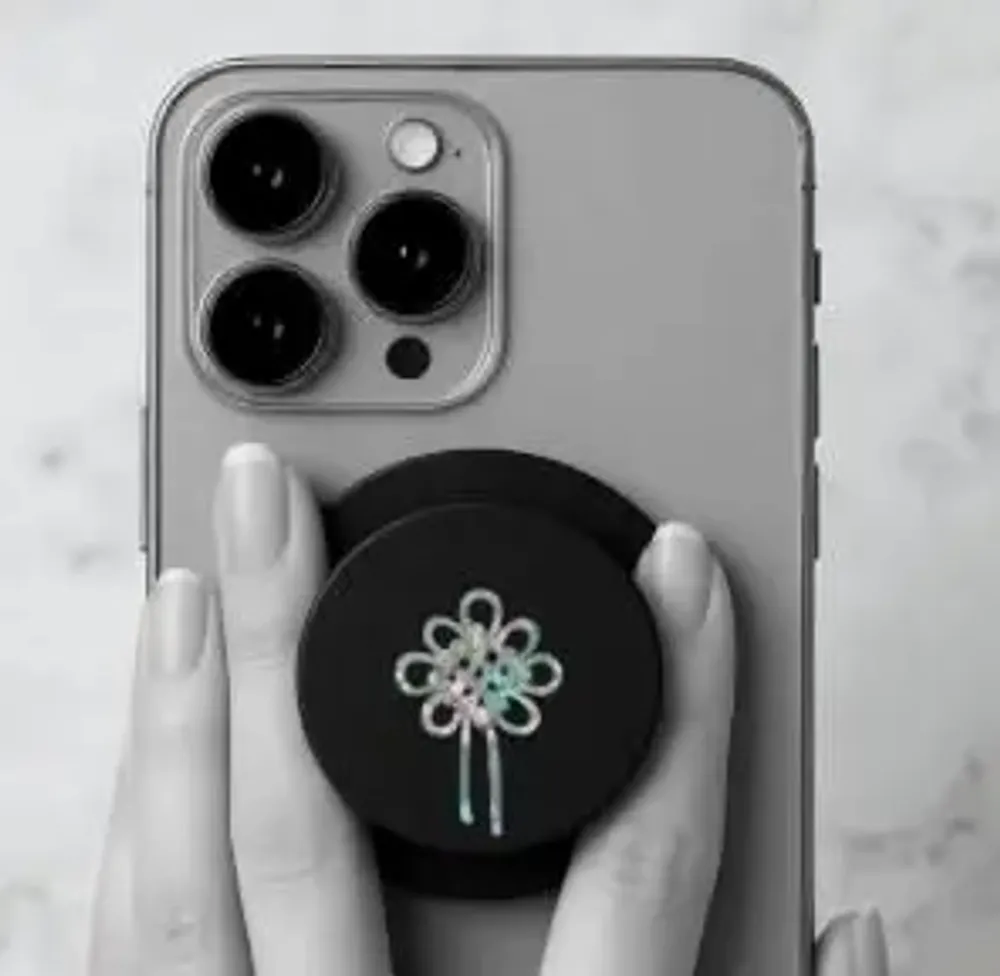 Gifts - [SHELLANG] Mother-of-pearl Sticker (Butterfly/Chrysanthemum) - KCDF