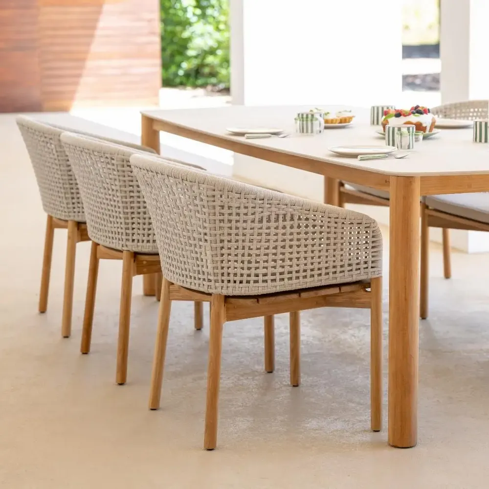 Chaises de jardin - Acri teak Armchair - JATI KEBON