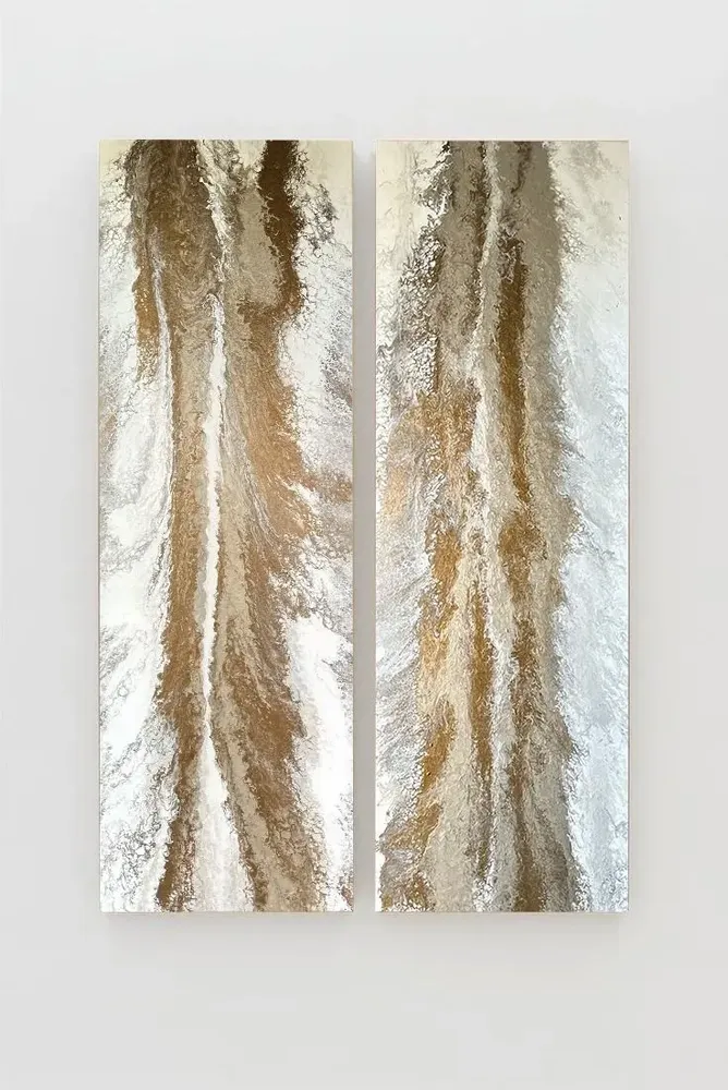 Paintings - Nomad's Reverie painting /canvas - TURIK&ART (KSENIIA TURIK)