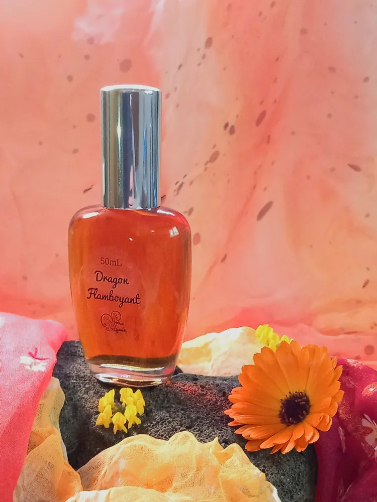 Parfums pour soi et eaux de toilette - Eau de parfum Dragon Flamboyant - Esprit du Feu - 50mL - POÉSIE PARFUMÉE