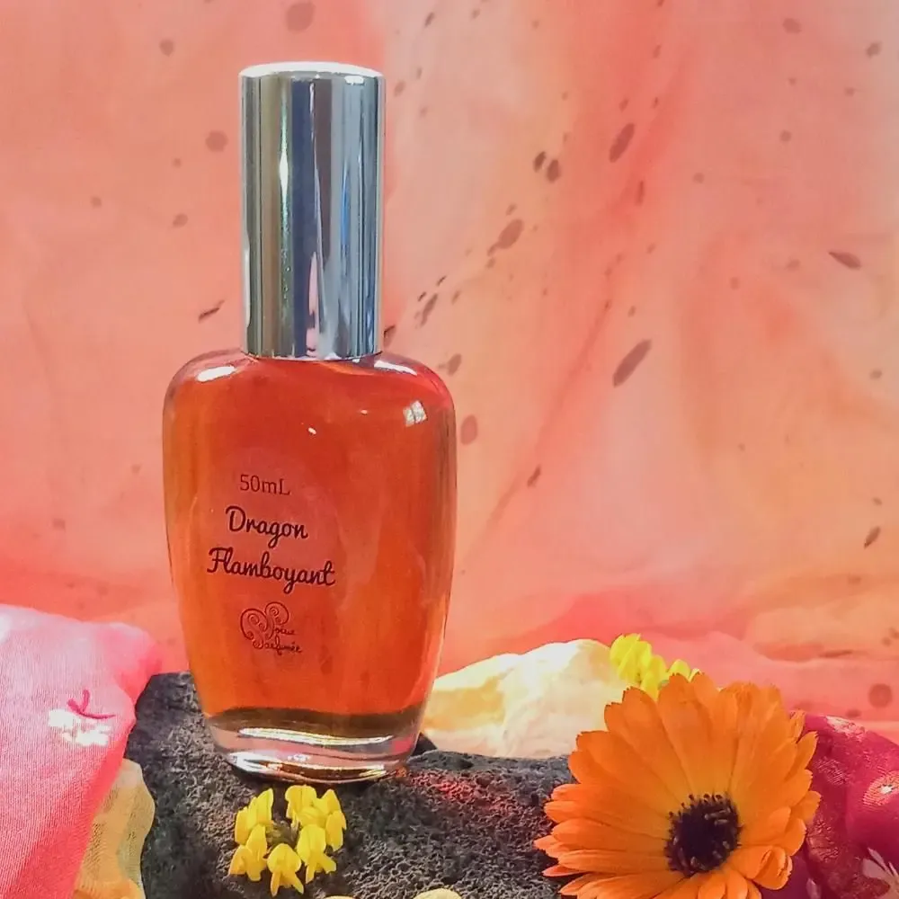 Parfums pour soi et eaux de toilette - Eau de parfum Dragon Flamboyant - Esprit du Feu - 50mL - POÉSIE PARFUMÉE