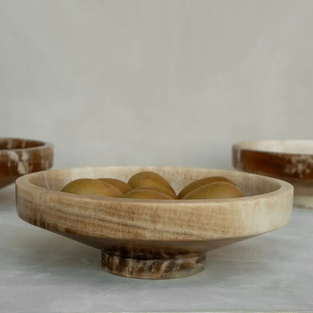Platter and bowls - ONYX NARROW BOWL - KIWANO CONCEPT