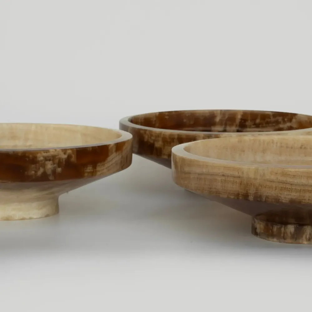 Platter and bowls - ONYX NARROW BOWL - KIWANO CONCEPT