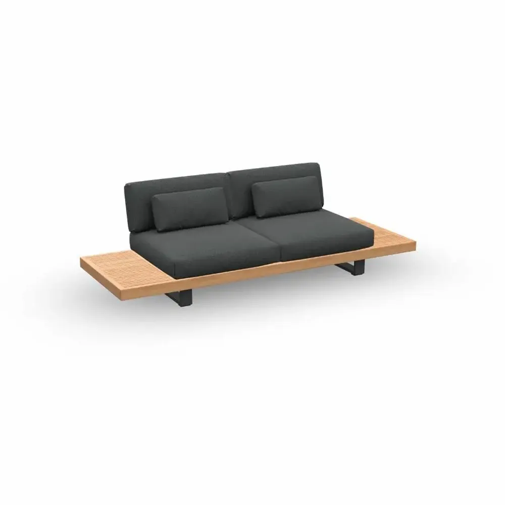 Sofas - Truro Sofa 2seat with sidetable - JATI KEBON