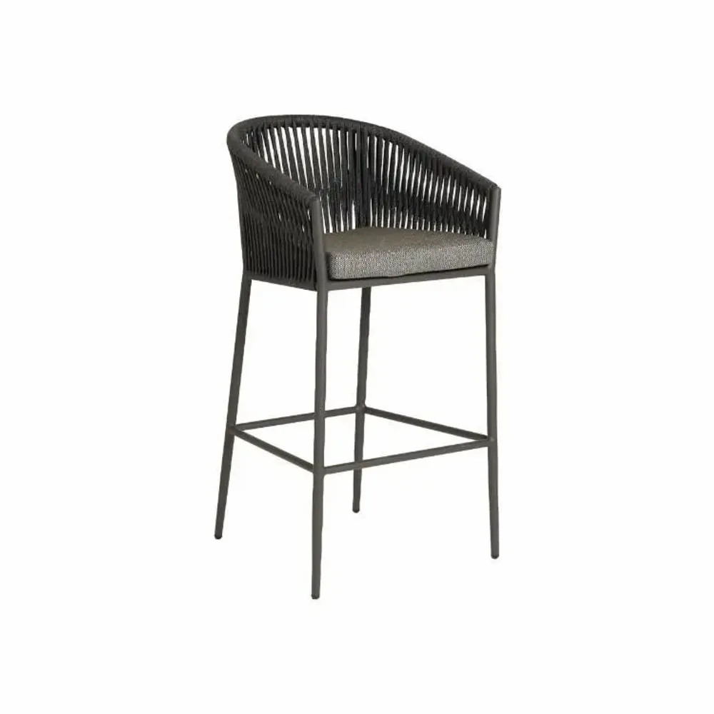Chaises de jardin - Fortuna rope Bar chair - JATI KEBON