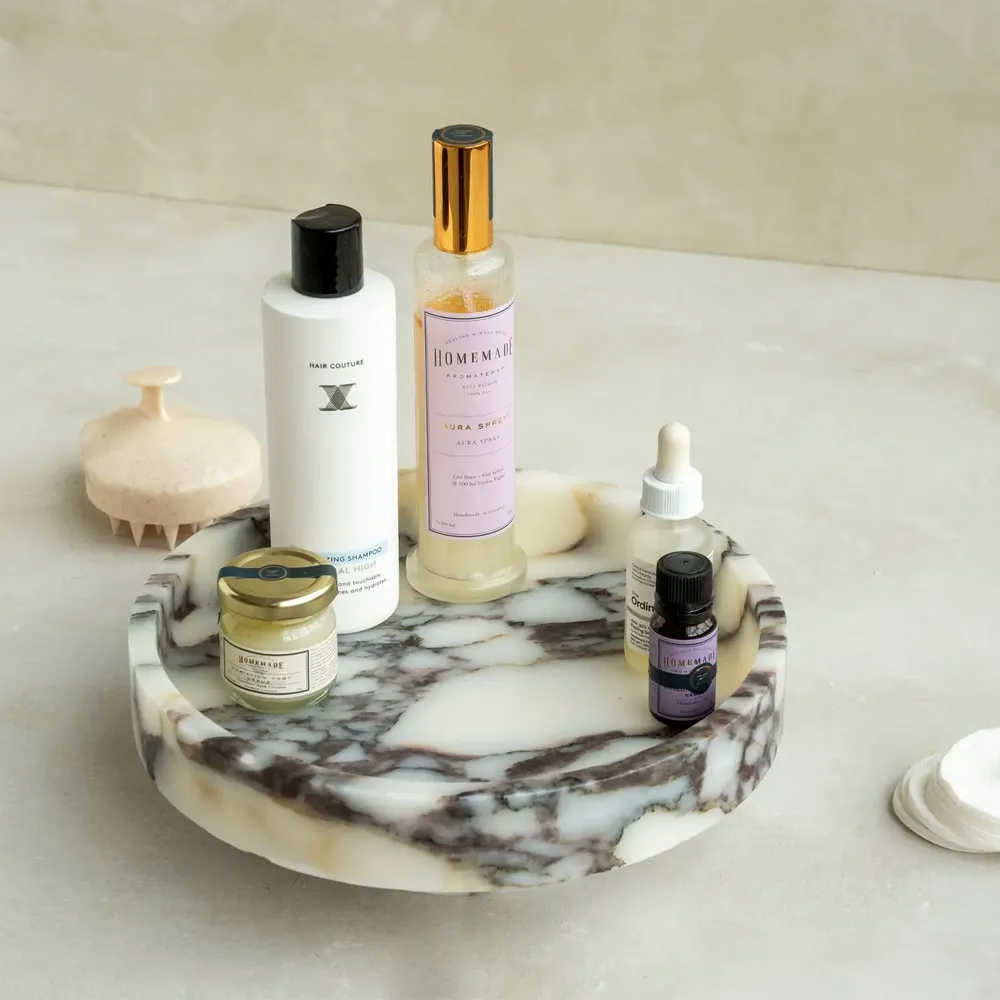 Platter and bowls - 'CYCLO' CALACATTA MARBLE BOWL - KIWANO CONCEPT