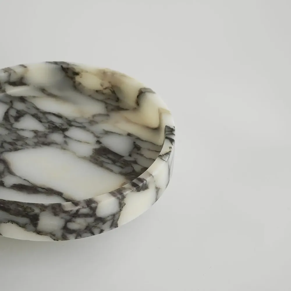 Platter and bowls - 'CYCLO' CALACATTA MARBLE BOWL - KIWANO CONCEPT