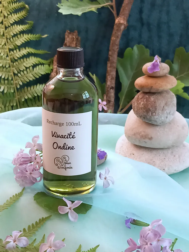 Parfums pour soi et eaux de toilette - Eau de parfum Vivacité Ondine - Esprit de l'Eau - recharge 100mL - POÉSIE PARFUMÉE