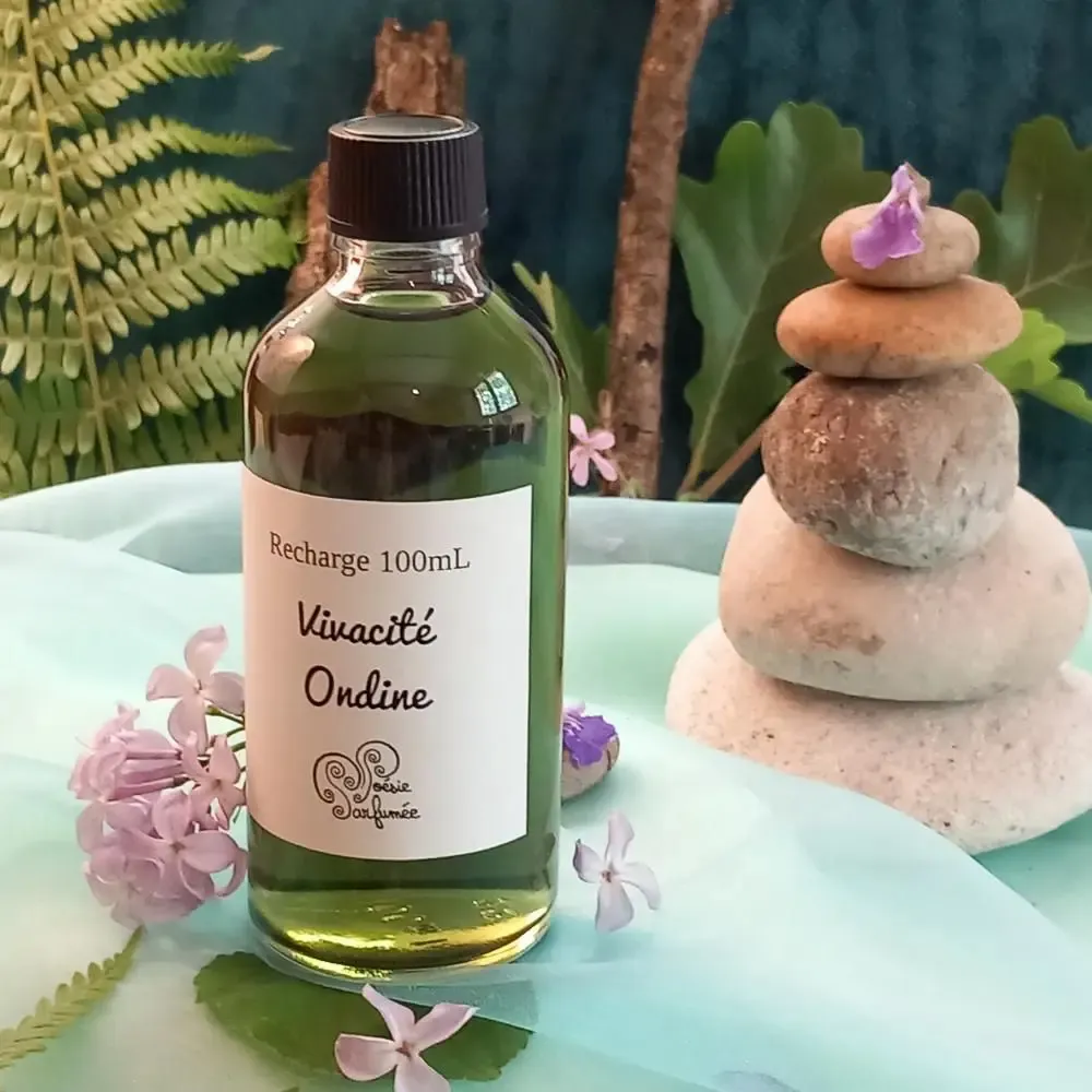 Parfums pour soi et eaux de toilette - Eau de parfum Vivacité Ondine - Esprit de l'Eau - recharge 100mL - POÉSIE PARFUMÉE