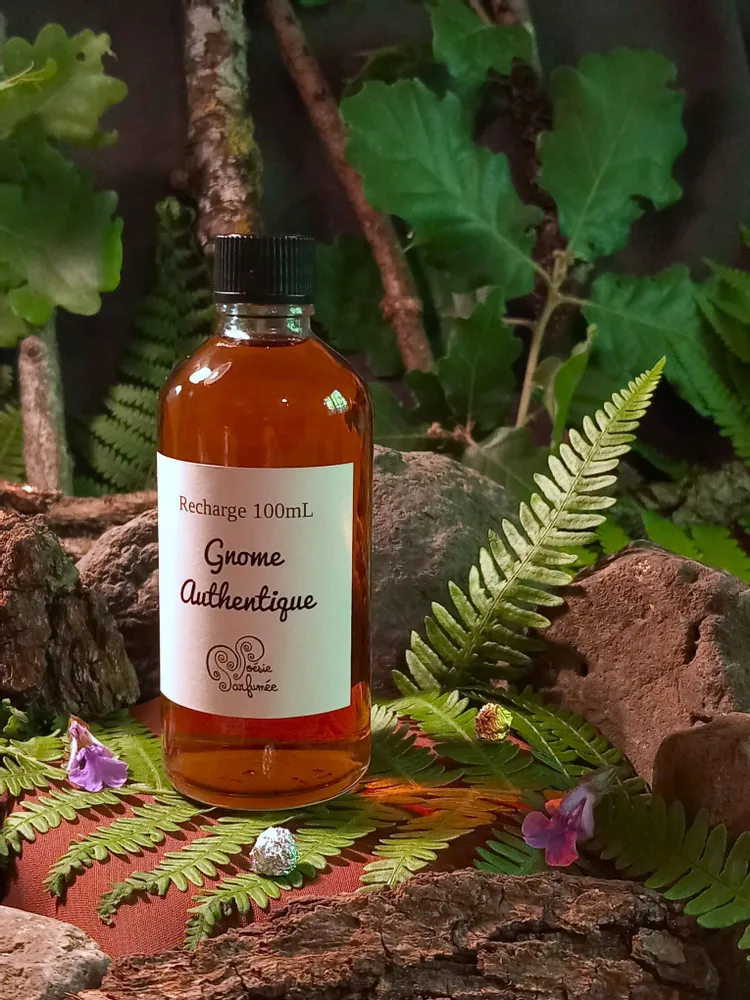 Parfums pour soi et eaux de toilette - Eau de parfum Gnome Authentique - Esprit de la Terre - recharge 100mL - POÉSIE PARFUMÉE
