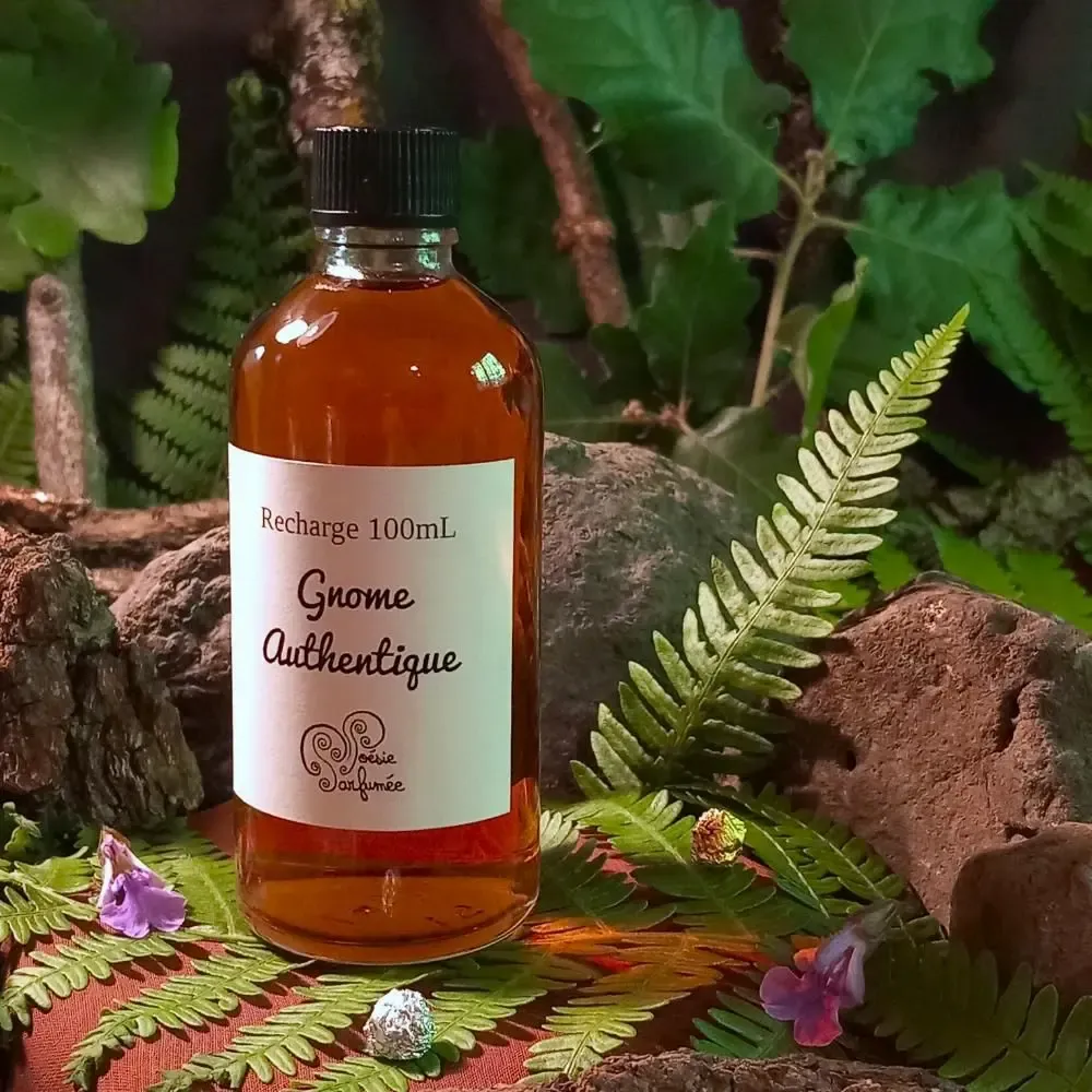 Parfums pour soi et eaux de toilette - Eau de parfum Gnome Authentique - Esprit de la Terre - recharge 100mL - POÉSIE PARFUMÉE