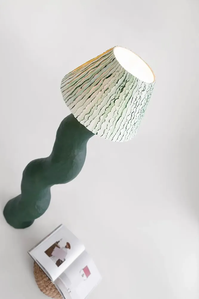 Floor lamps - Shadow Akva Floor Lamp – Organic Sculptural Lighting Design - PLETOSTUDIO
