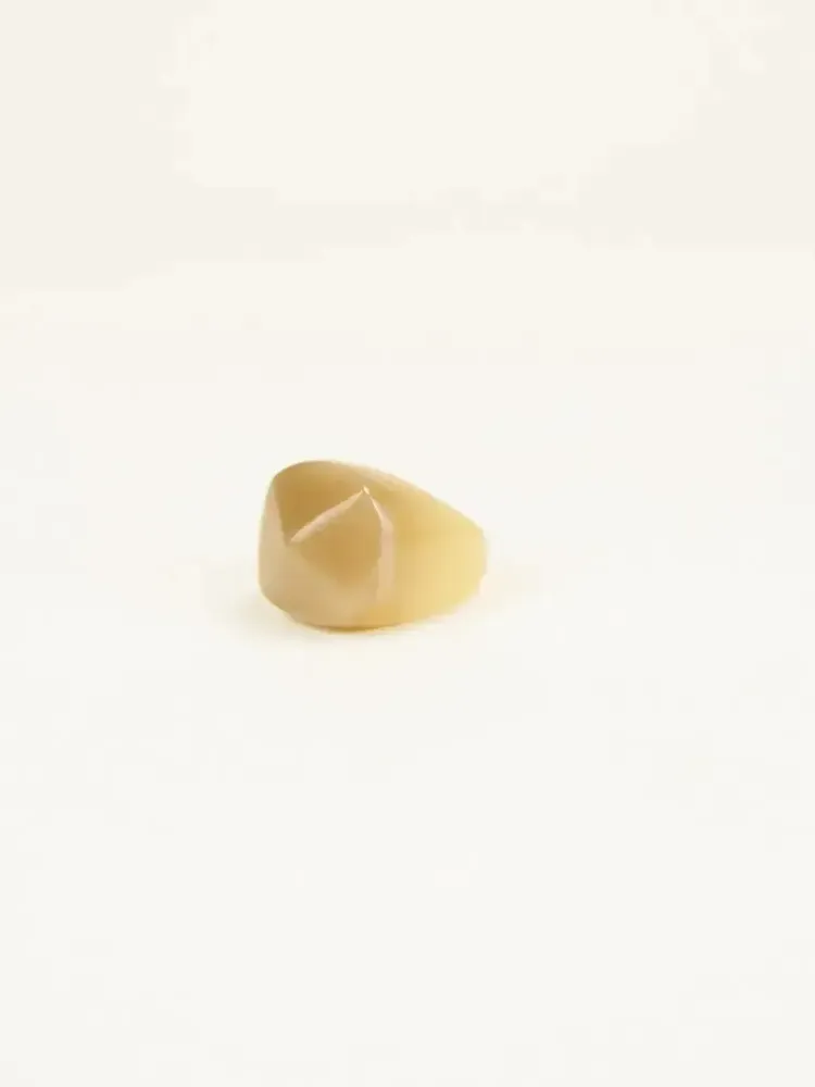 Jewelry - Radiant ring in blond horn size M - L INDOCHINEUR X RIVÊT
