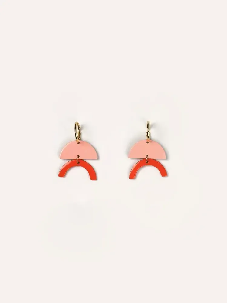 Jewelry - Lacquered horn hoop earrings - L INDOCHINEUR X RIVÊT