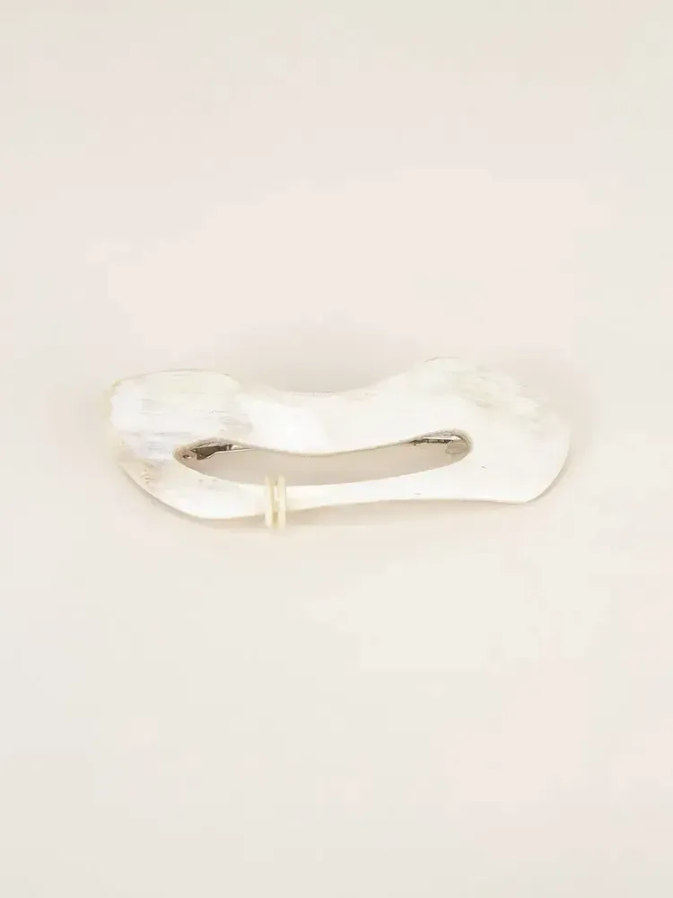 Barrettes - Barrette Amine en corne blonde - L INDOCHINEUR X RIVÊT