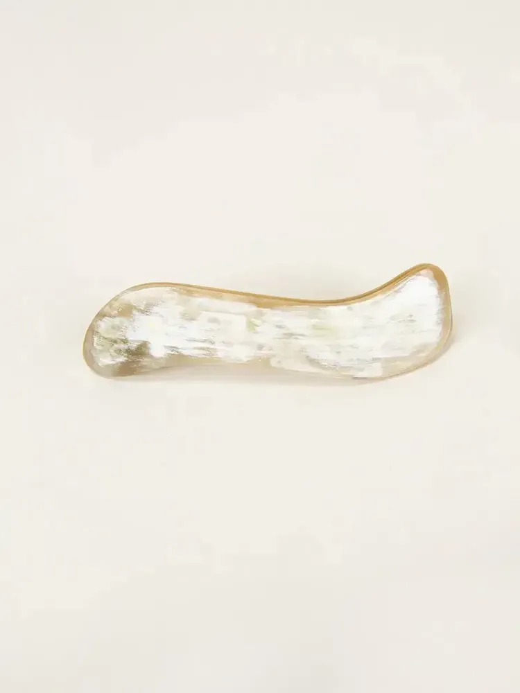 Barrettes - Barrette Sol en corne blonde - L INDOCHINEUR X RIVÊT