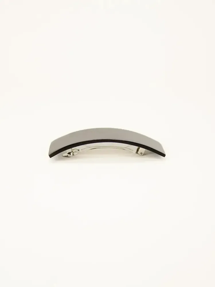 Barrettes - Rectangular barette in blond horn - L INDOCHINEUR X RIVÊT