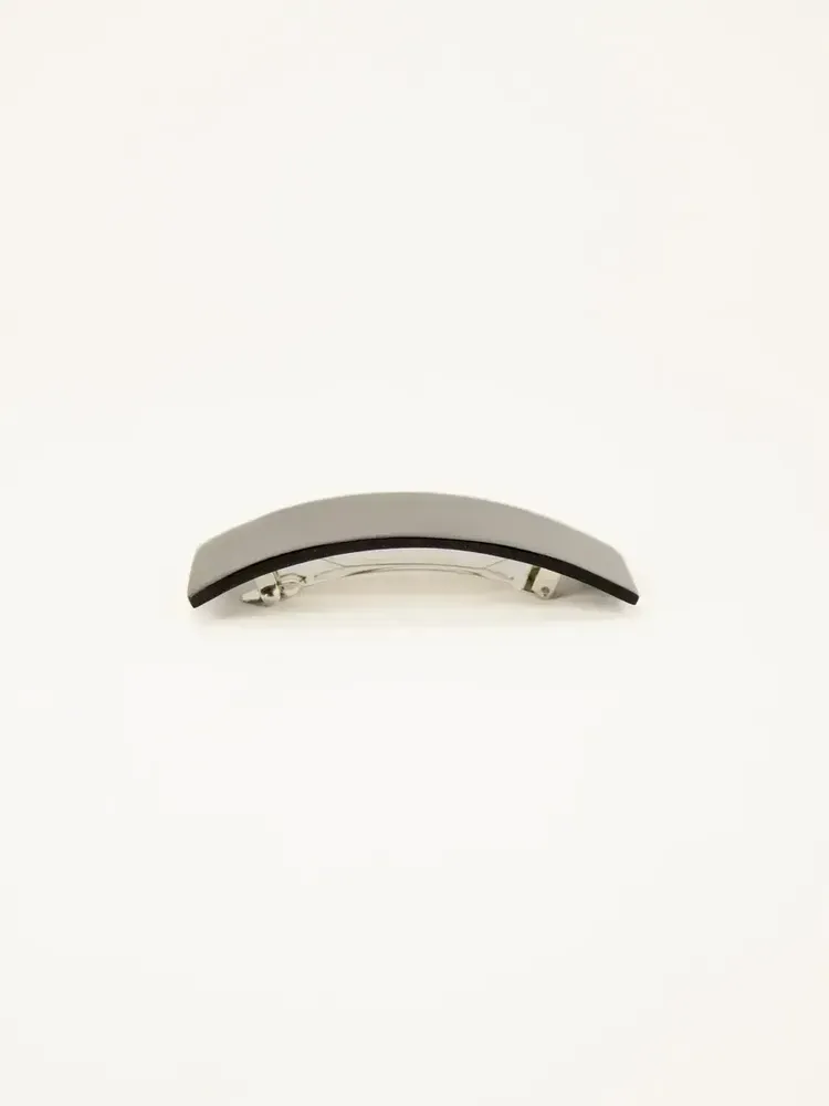 Barrettes - Rectangular barette in blond horn - L INDOCHINEUR X RIVÊT