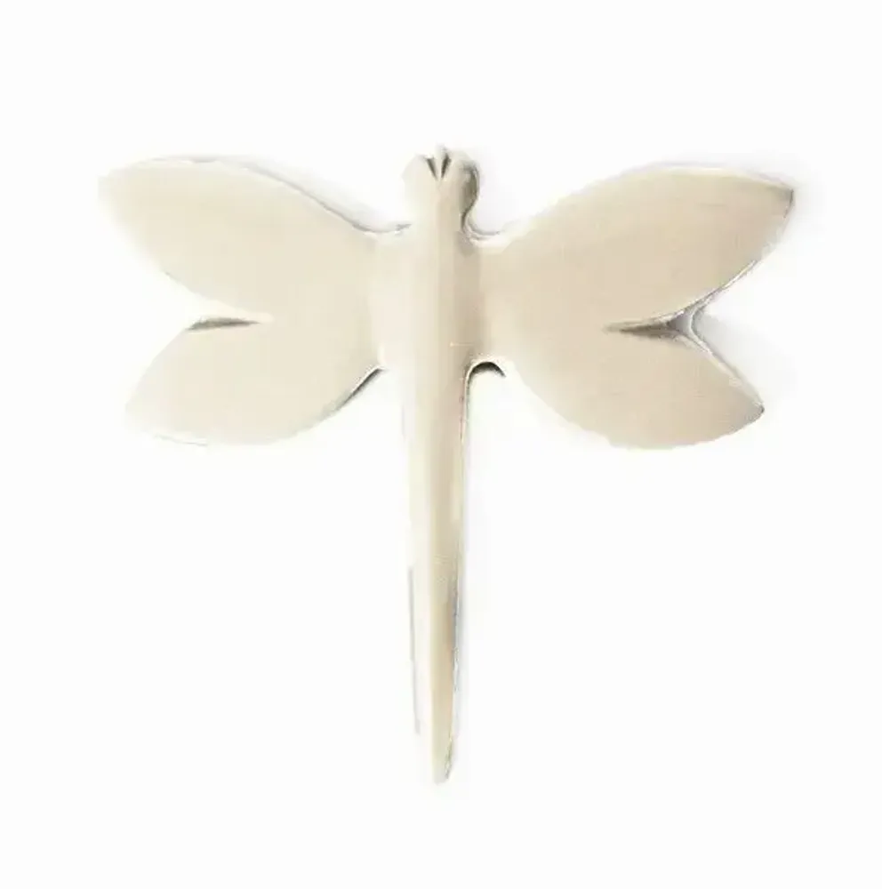 Brooches - Gray-blue lacquered dragonfly brooch - L INDOCHINEUR X RIVÊT
