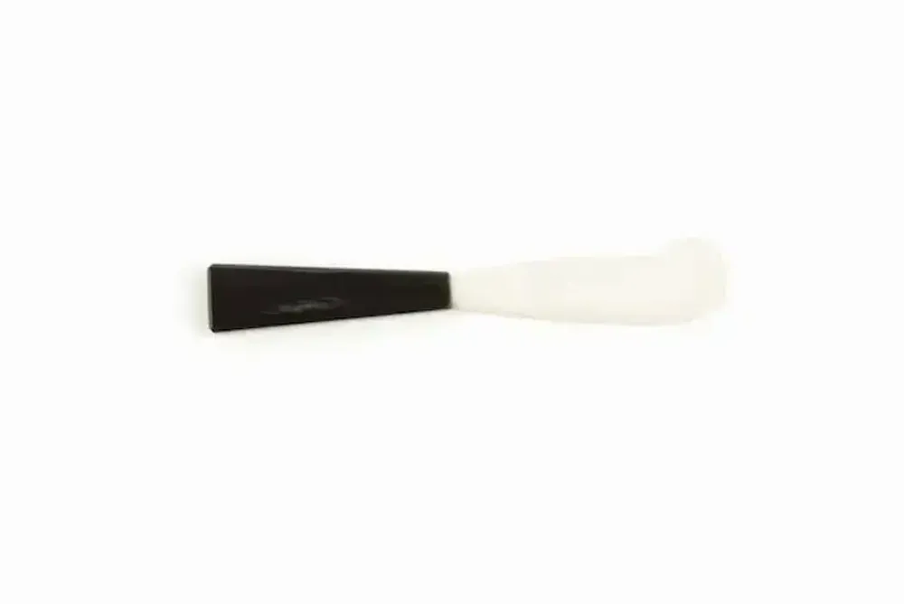 Knives - Butter knife with bone handle and black horn blade - L INDOCHINEUR X RIVÊT