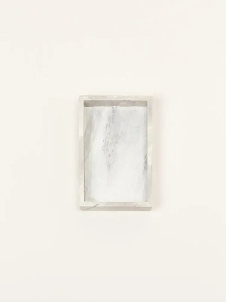 Trays - Small Titan tray in black marble - L INDOCHINEUR X RIVÊT