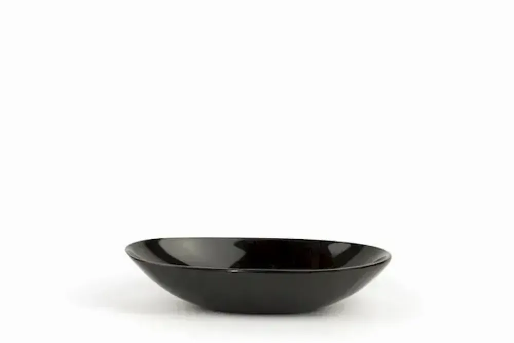 Tasses et mugs - Coupelle ovale en corne noire marbrée - L INDOCHINEUR X RIVÊT