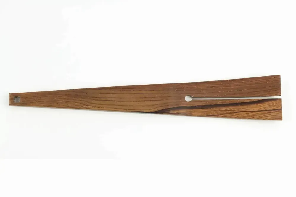 Couverts & ustensiles de cuisine - Pelle de cuisson fente centrale en bois - L INDOCHINEUR X RIVÊT