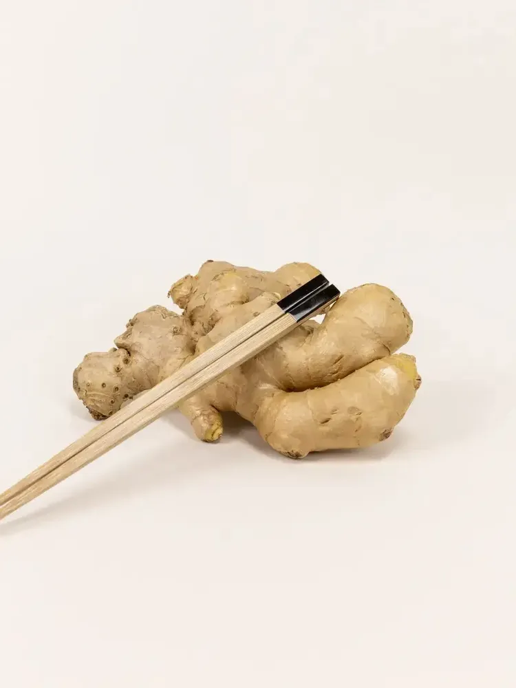 Kitchen utensils - Set of 6 pairs of chopsticks in bamboo and black horn - L INDOCHINEUR X RIVÊT