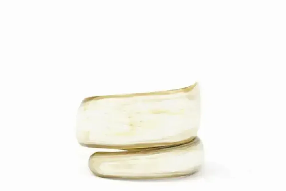 Bracelets - Bracelet corne d'abondance en corne blonde taille L - L INDOCHINEUR X RIVÊT