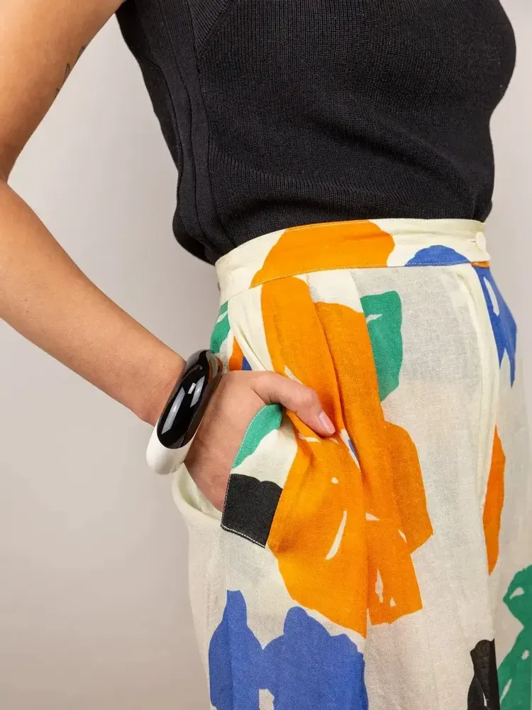 Bracelets - Black outside and white inside round lacquered wood bracelet in Size L - L INDOCHINEUR X RIVÊT