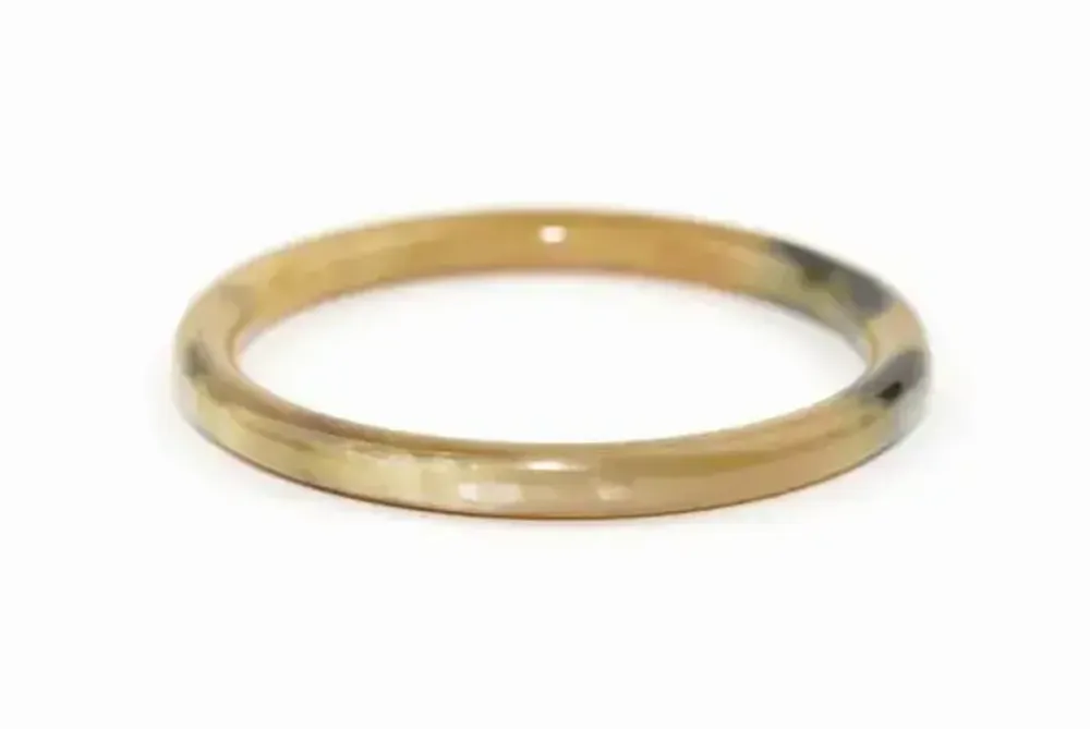 Bracelets - Single band in blond horn in Size S - L INDOCHINEUR X RIVÊT