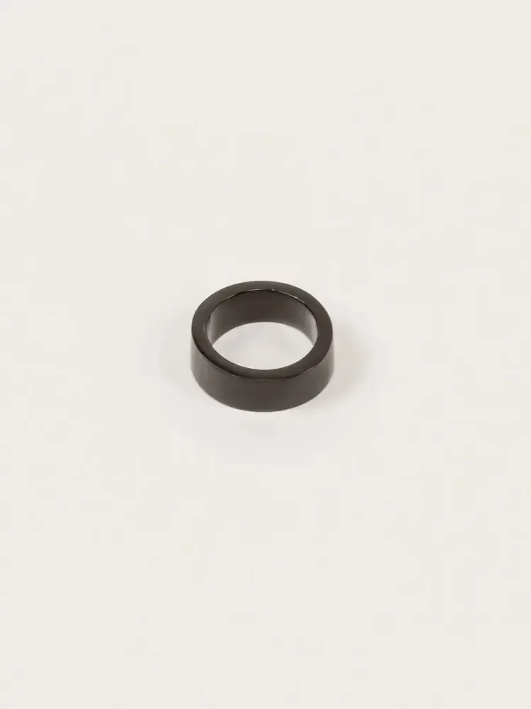 Jewelry - Chemin ring in black horn in Size S - L INDOCHINEUR X RIVÊT