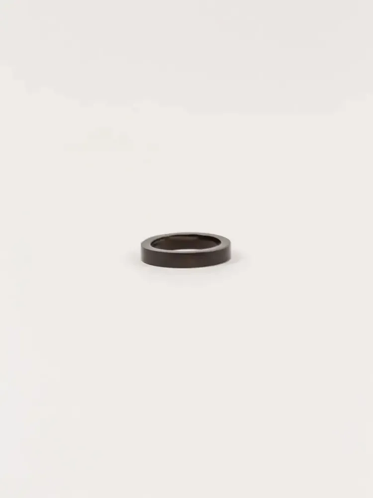 Jewelry - Impasse ring in black horn in Size S - L INDOCHINEUR X RIVÊT