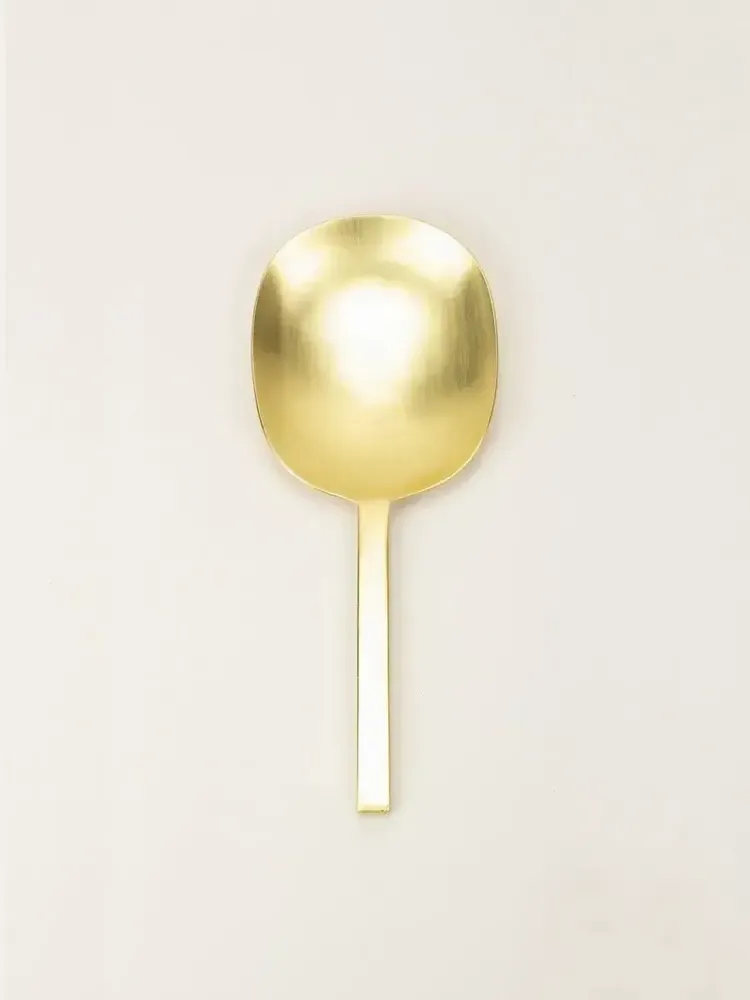 Couverts & ustensiles de cuisine - Cuillère à riz baguette en laiton - L INDOCHINEUR X RIVÊT